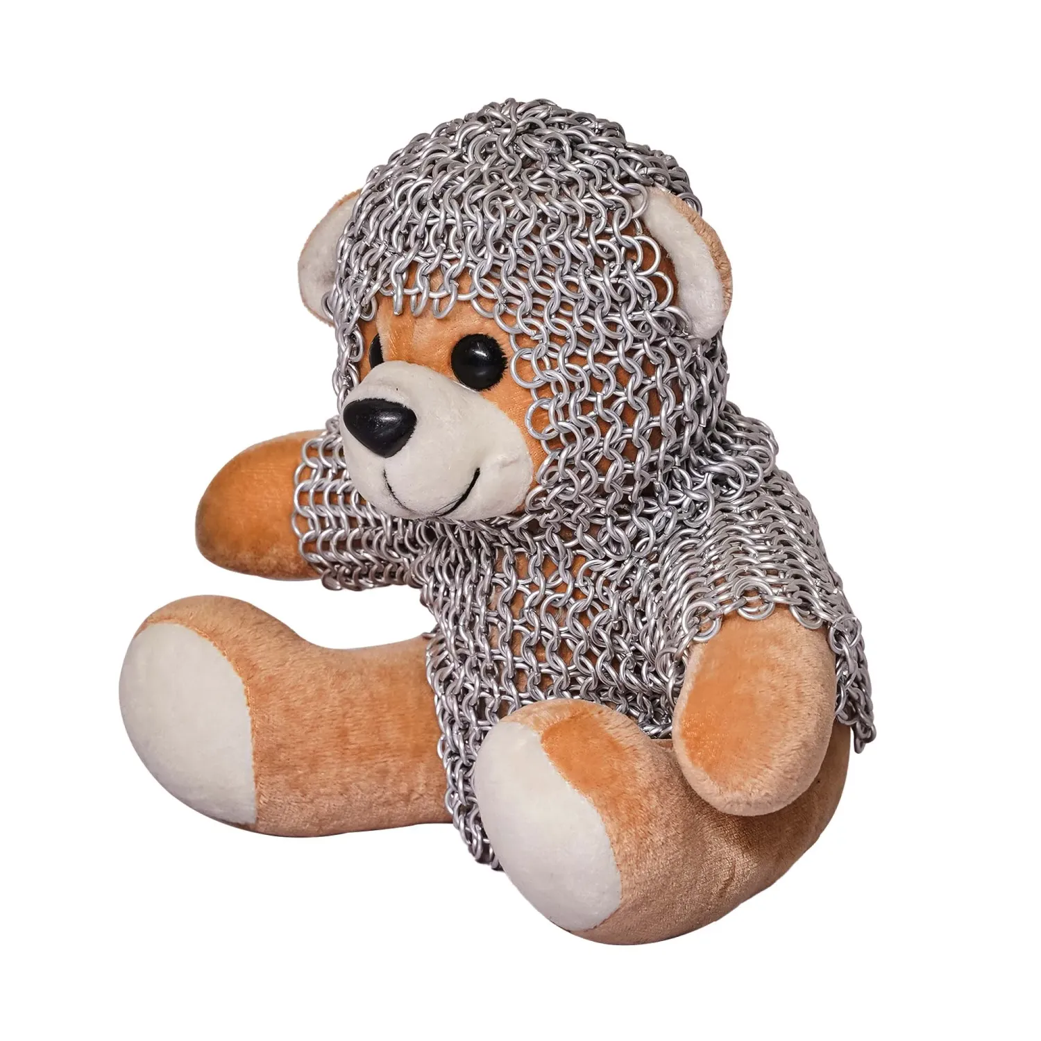 La Bottega di Merlino Orsacchiotto Cotta Maglia Peluche