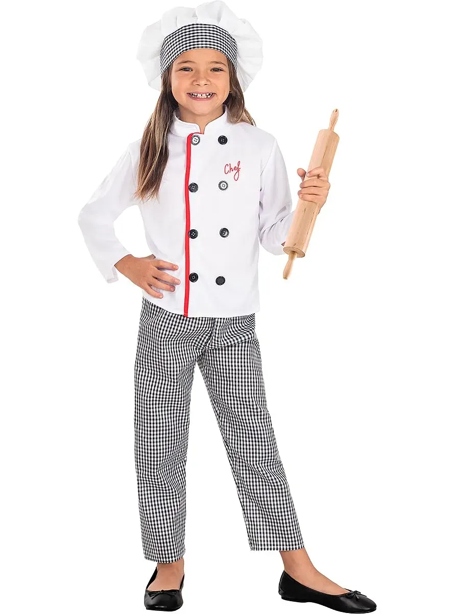 Funidelia Chef costume bambino 5-6 anni bianco
