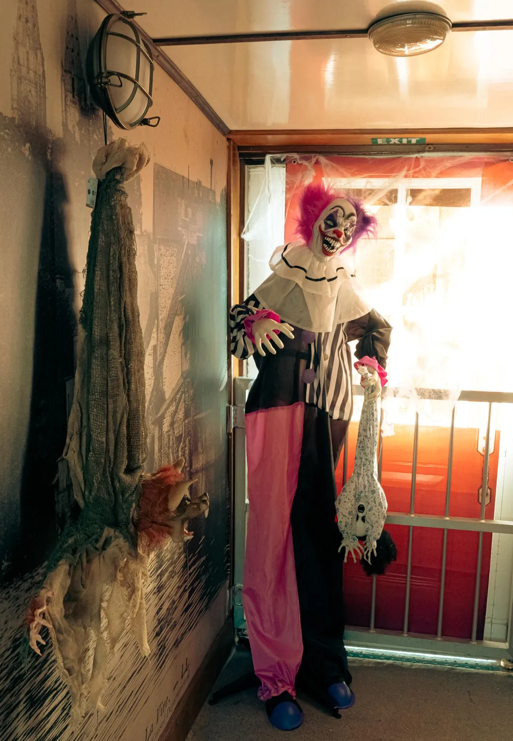 P'tit Clown 24094 Clown Animatronic 170 cm Halloween