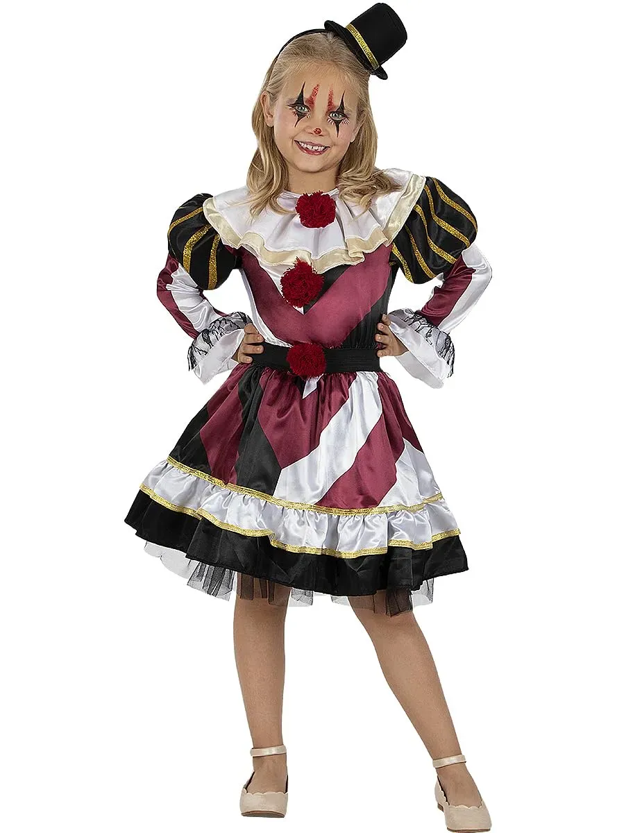 Funidelia Clown Horror costume bambina 10-12 anni viola