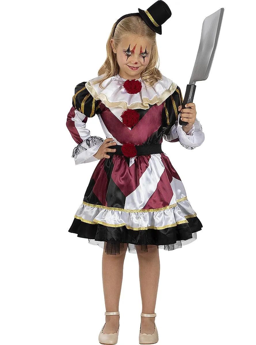 Funidelia Clown Horror costume bambina 10-12 anni viola