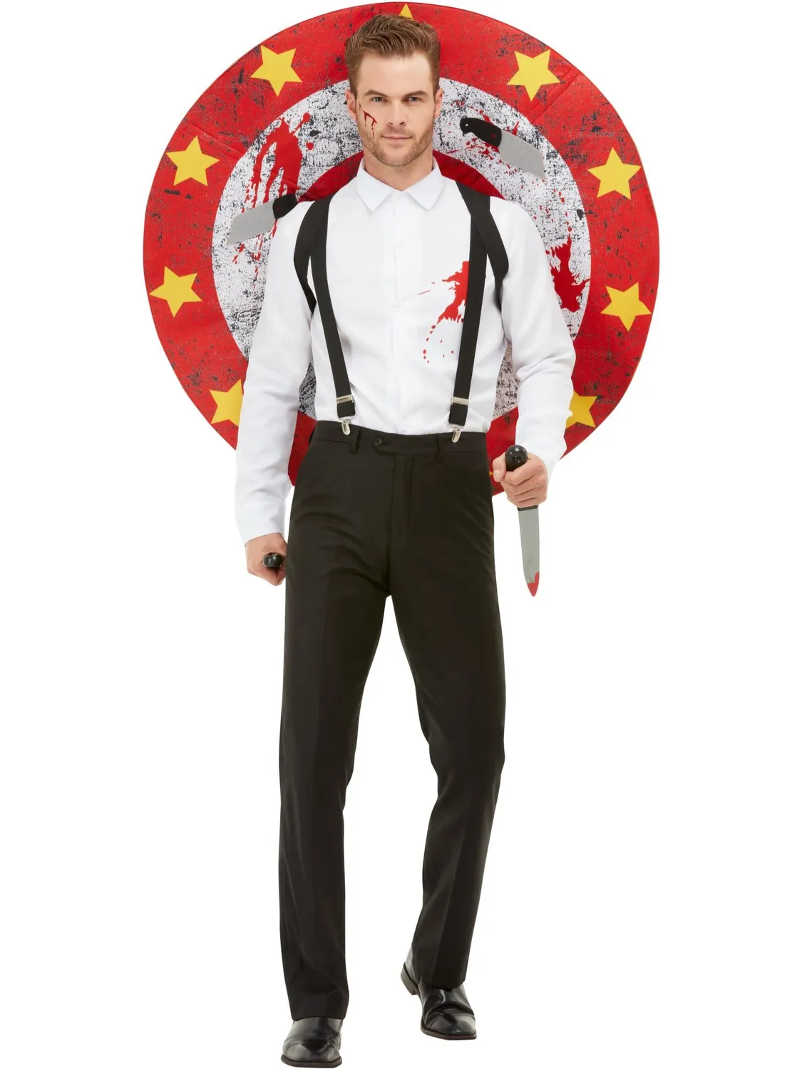 Smiffys Deluxe Knife Thrower costume uomo horror circo