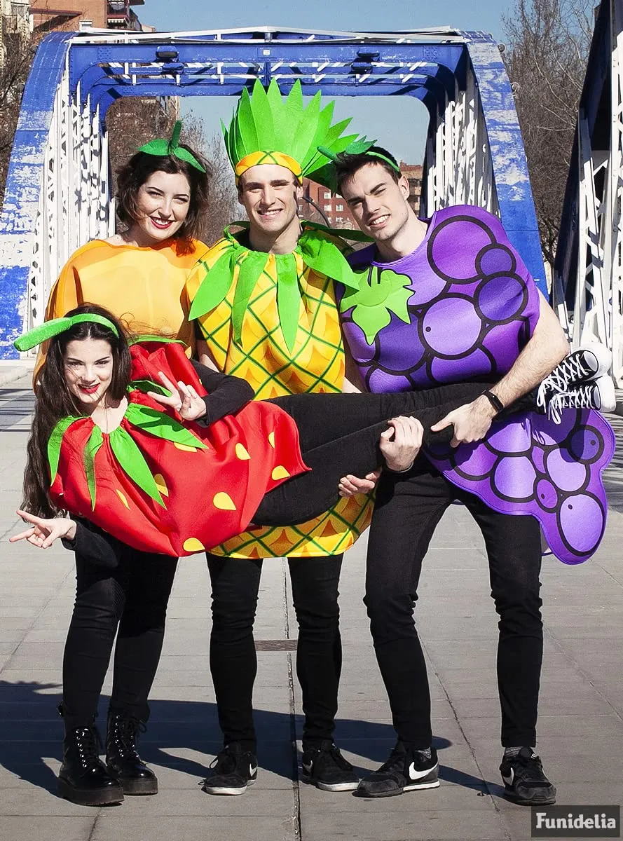 Funidelia Uva costume frutta viola taglia standard unisex