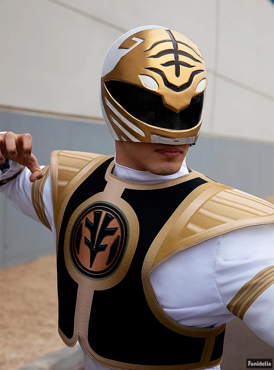 Funidelia Power Ranger Bianco costume uomo M supereroi