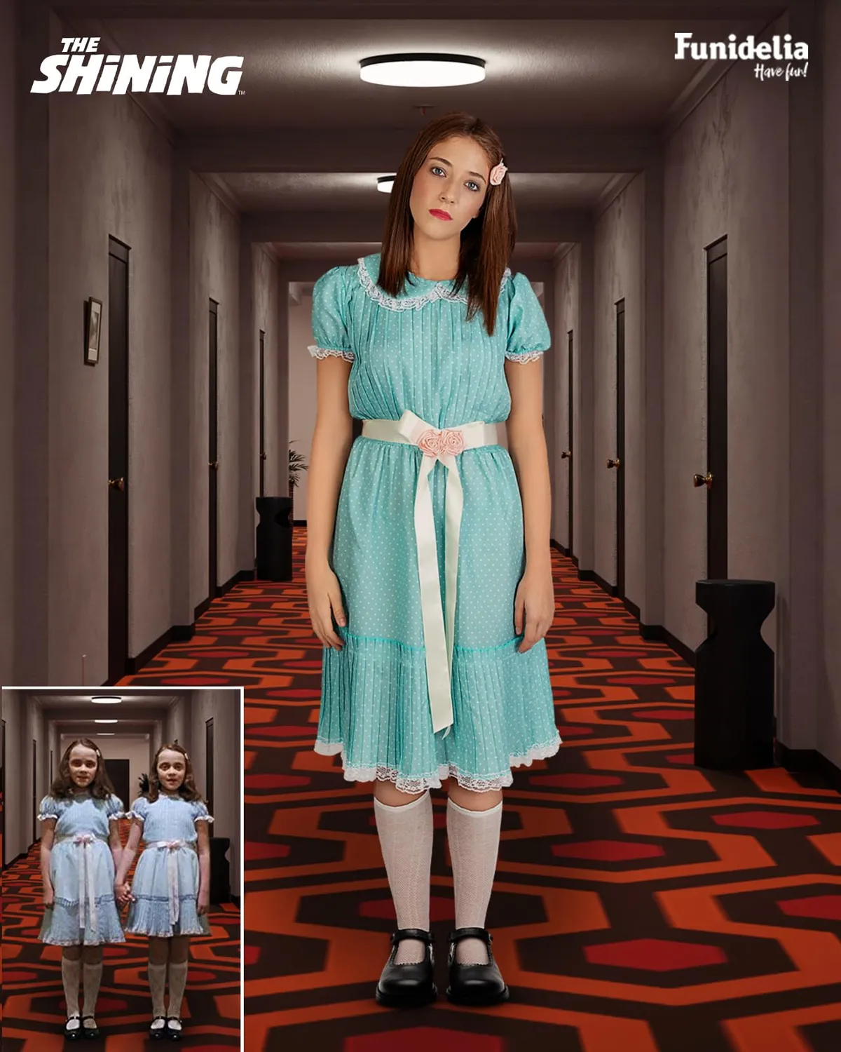 Funidelia costume Shining donna XS vestito horror