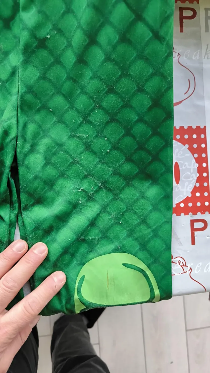 Funidelia Geco PJ Masks costume bambino 3-4 anni deluxe verde