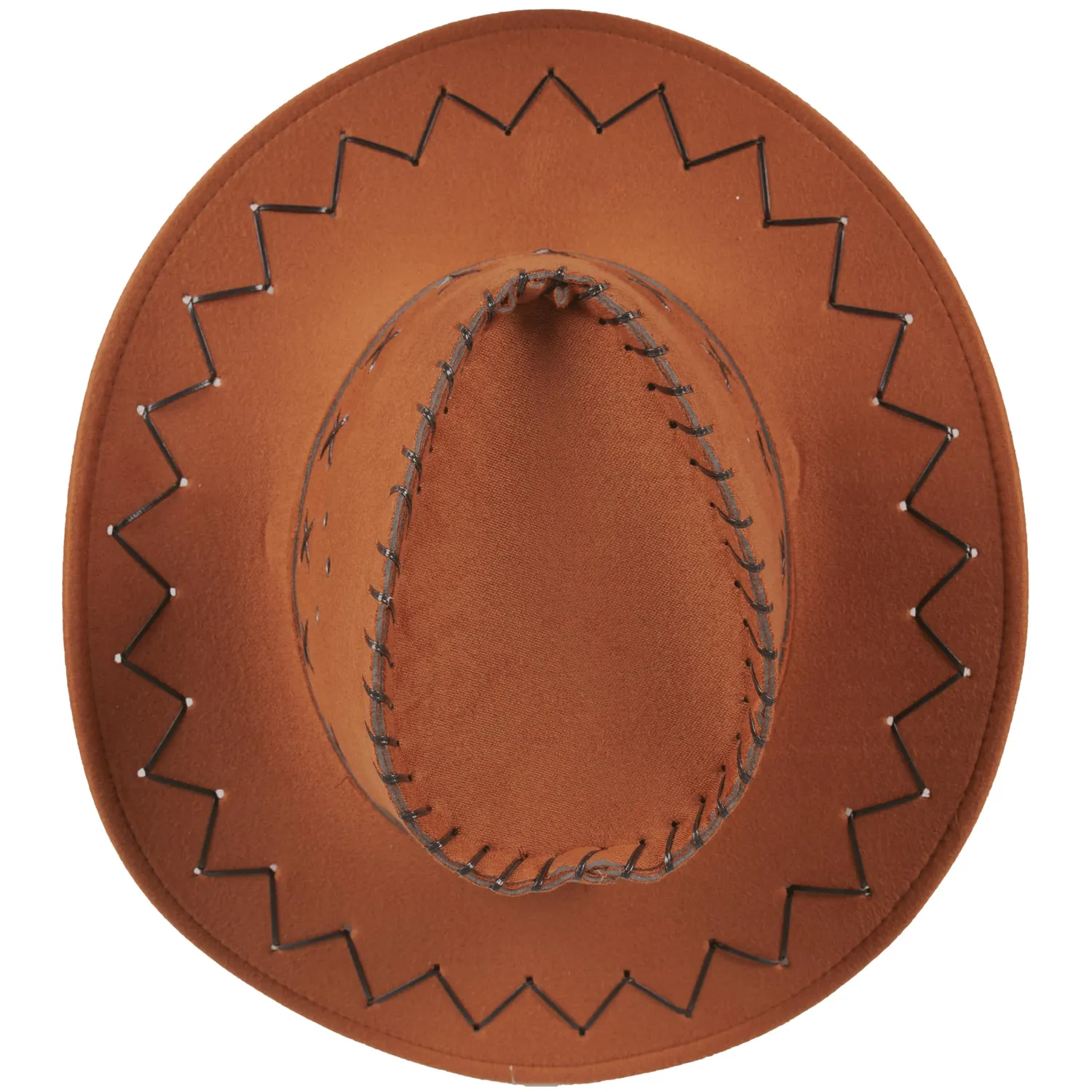 P'tit Clown 82011 cappello cowboy marrone nabuk