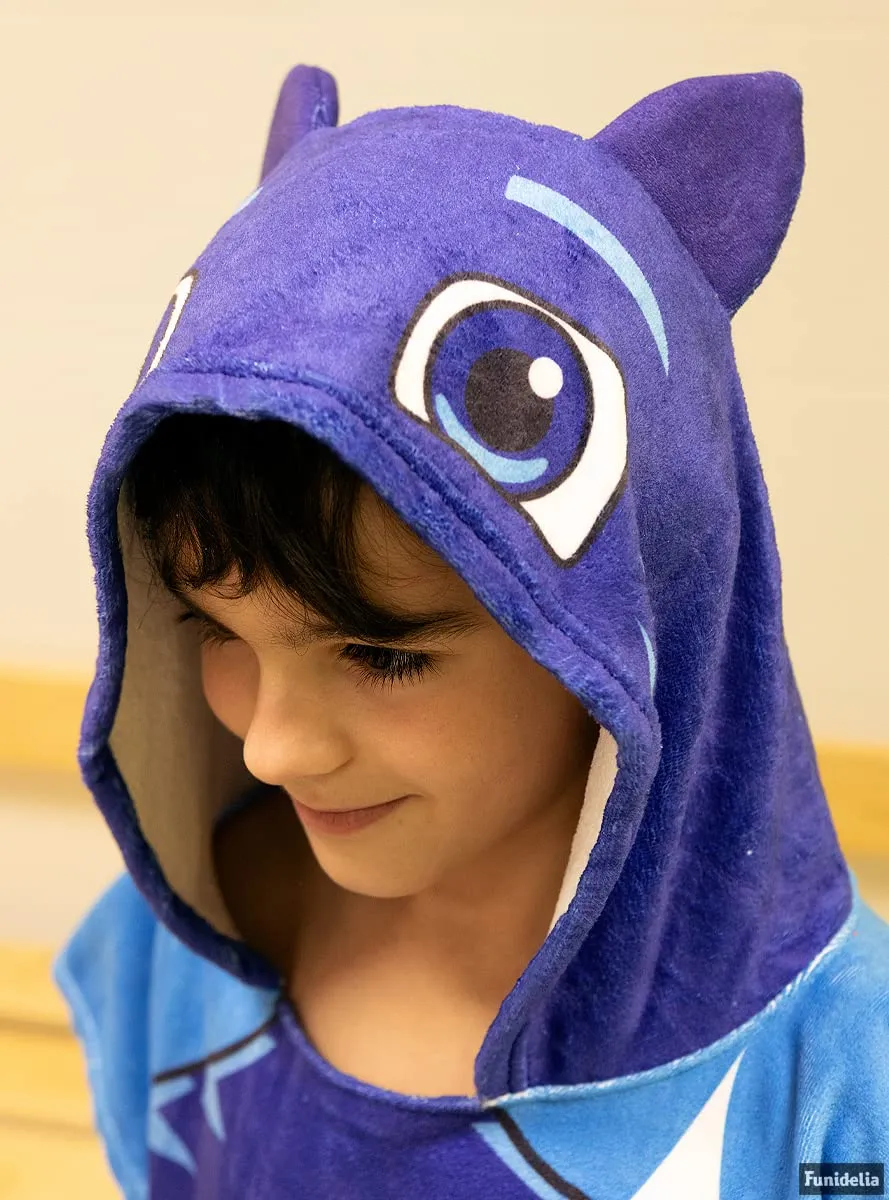 Funidelia PJ Masks poncho mare bambino blu Catboy