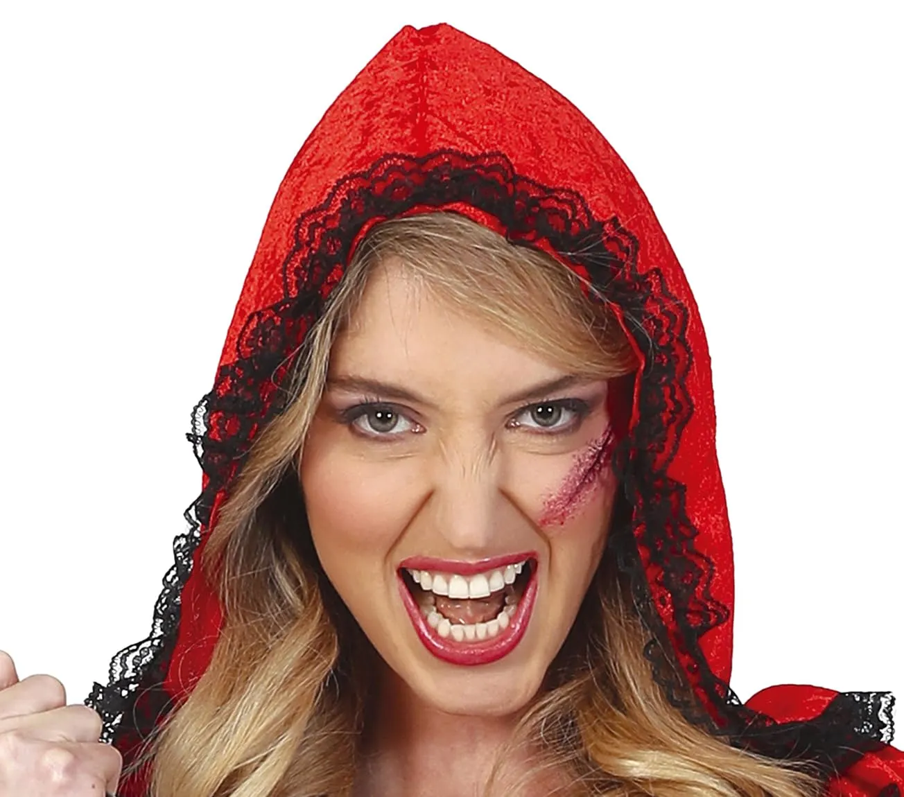 Fiestas Guirca Cappuccetto Assassina costume donna horror