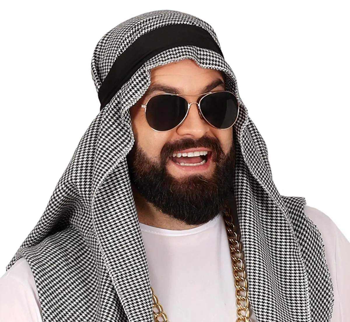 Fiestas Guirca Sceicco Arabo costume uomo L 52-54
