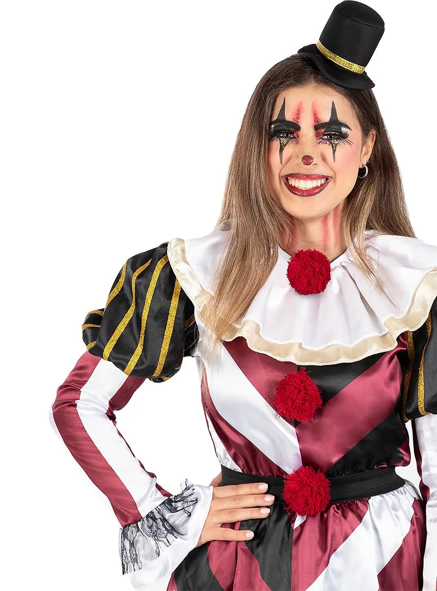 Funidelia Clown Horror Sexy Premium costume donna S porpora