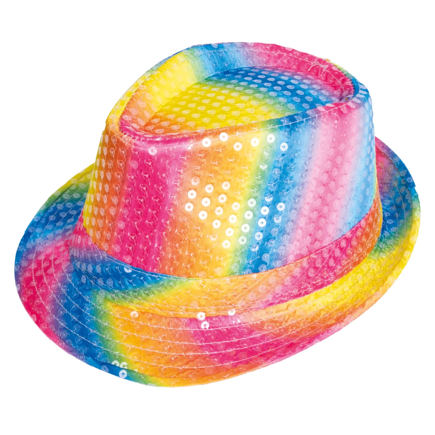 P'tit Clown 20200 Cappello Paillettes Oro Adulto