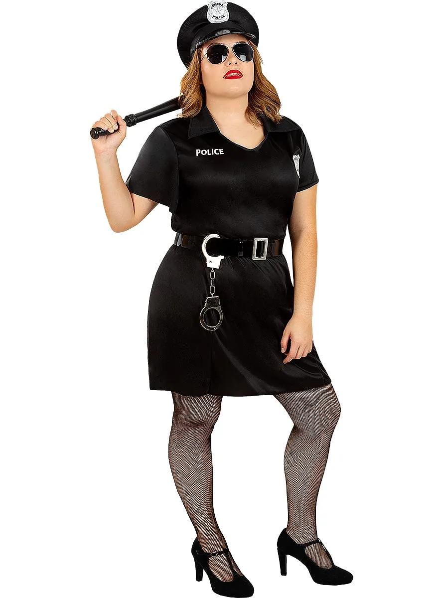Funidelia poliziotta costume donna nero