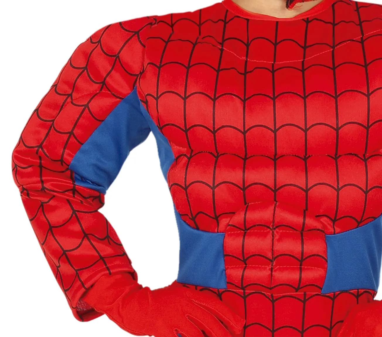 Fiestas Guirca Supereroe Muscoloso Costume Bambini 3-4 anni