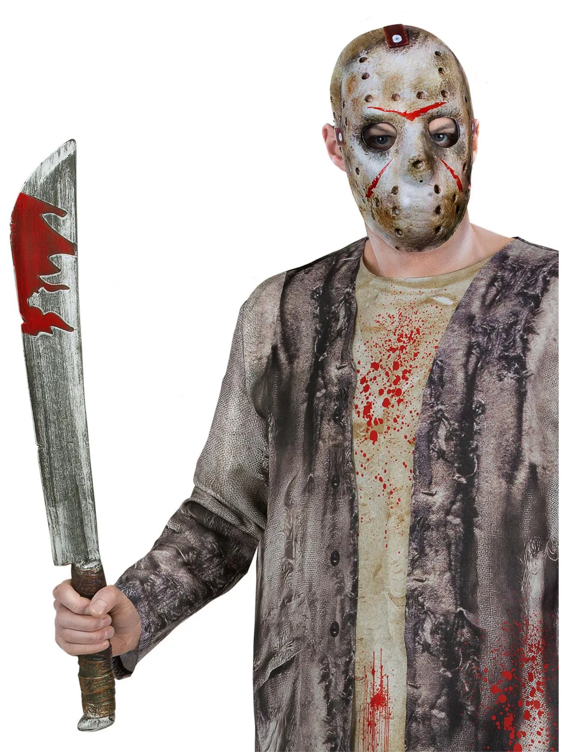 Smiffys Jason Voorhees kit maschera + machete adulto