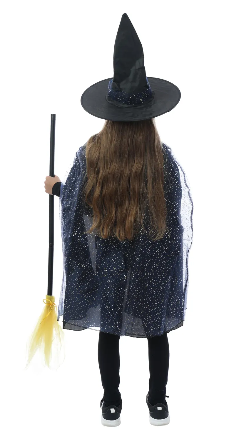 P'tit Clown 22179 Set Strega Bambino Taglia Unica Nero