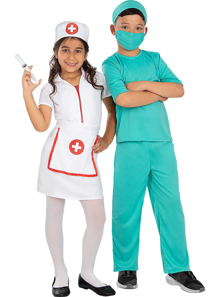 Funidelia Chirurgo costume bambino azzurro 10-12 anni