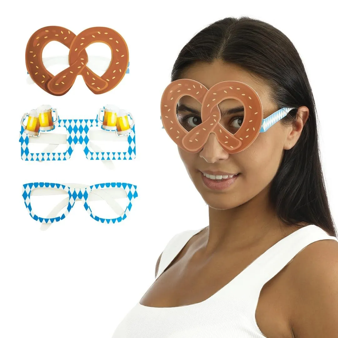 P'tit Clown 23846 occhiali Oktoberfest 6 pezzi