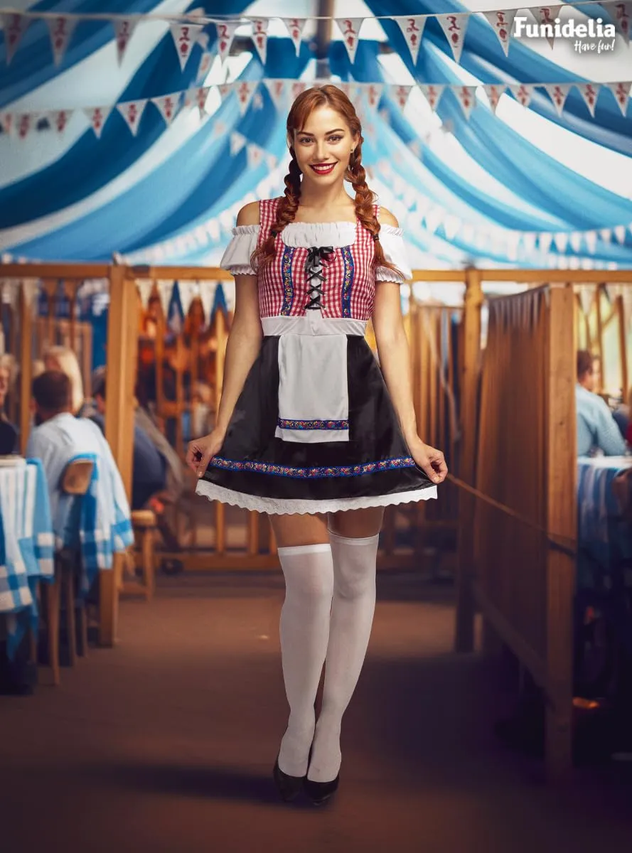 Funidelia Costume Oktoberfest donna verde taglia S