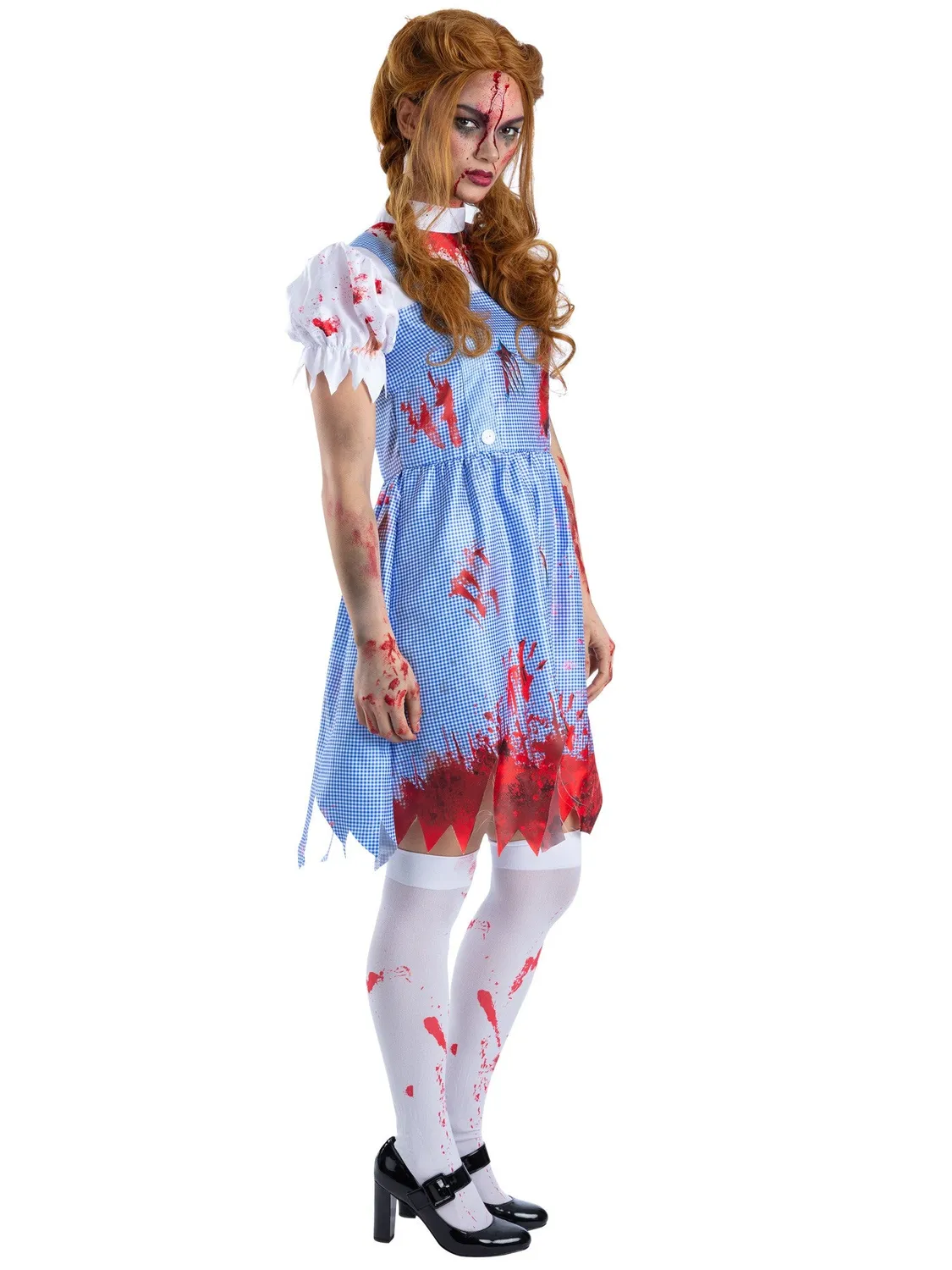 Smiffys Zombie Country Girl Costume donna M
