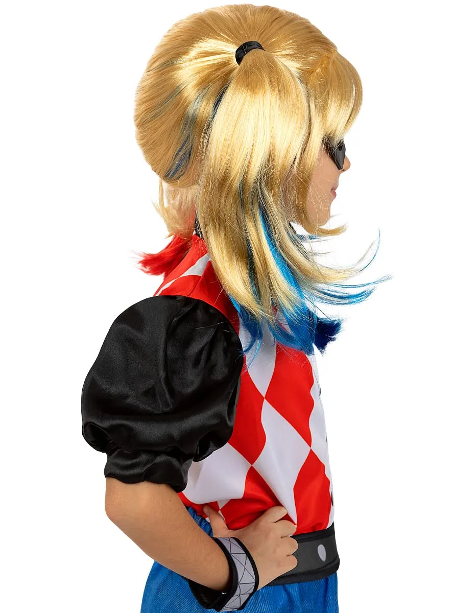 Funidelia Harley Quinn parrucca bambina gialla ufficiale