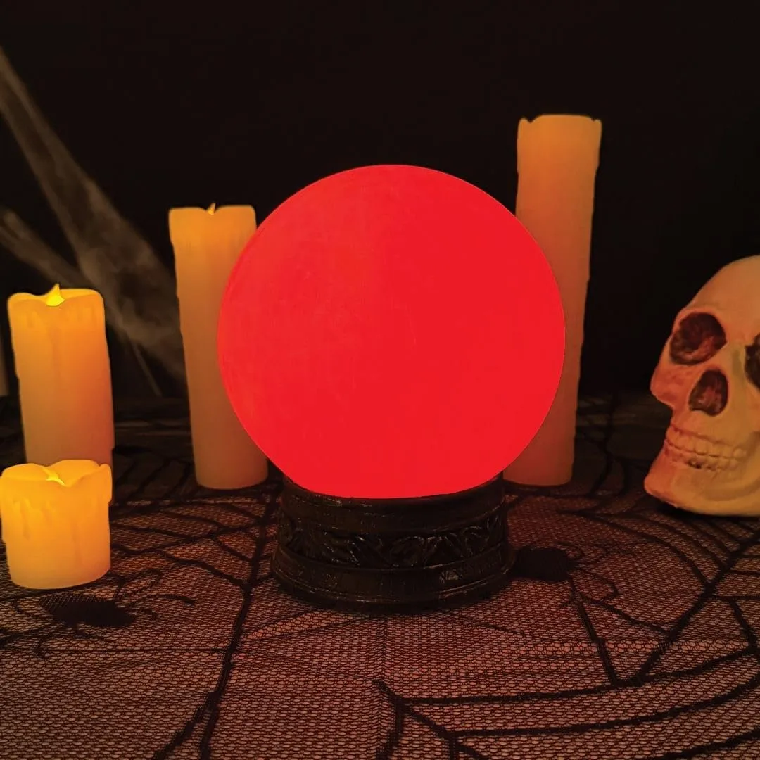 P'tit Clown Sfera di Cristallo decorazione sonora luminosa 18 cm
