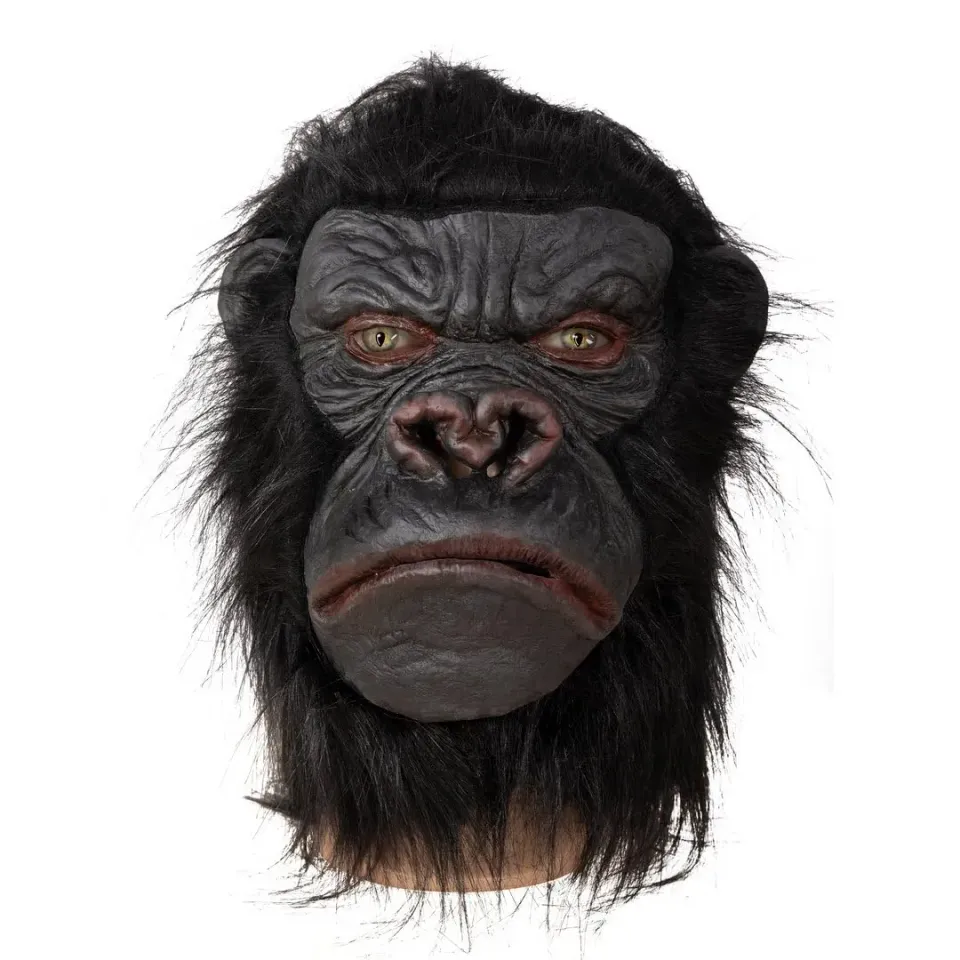 P'tit Clown re10204 maschera gorilla adulto lattice