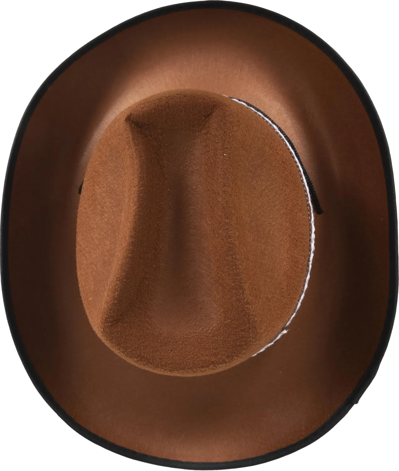 P'tit Clown 11135 cappello cowboy feltro marrone adulto