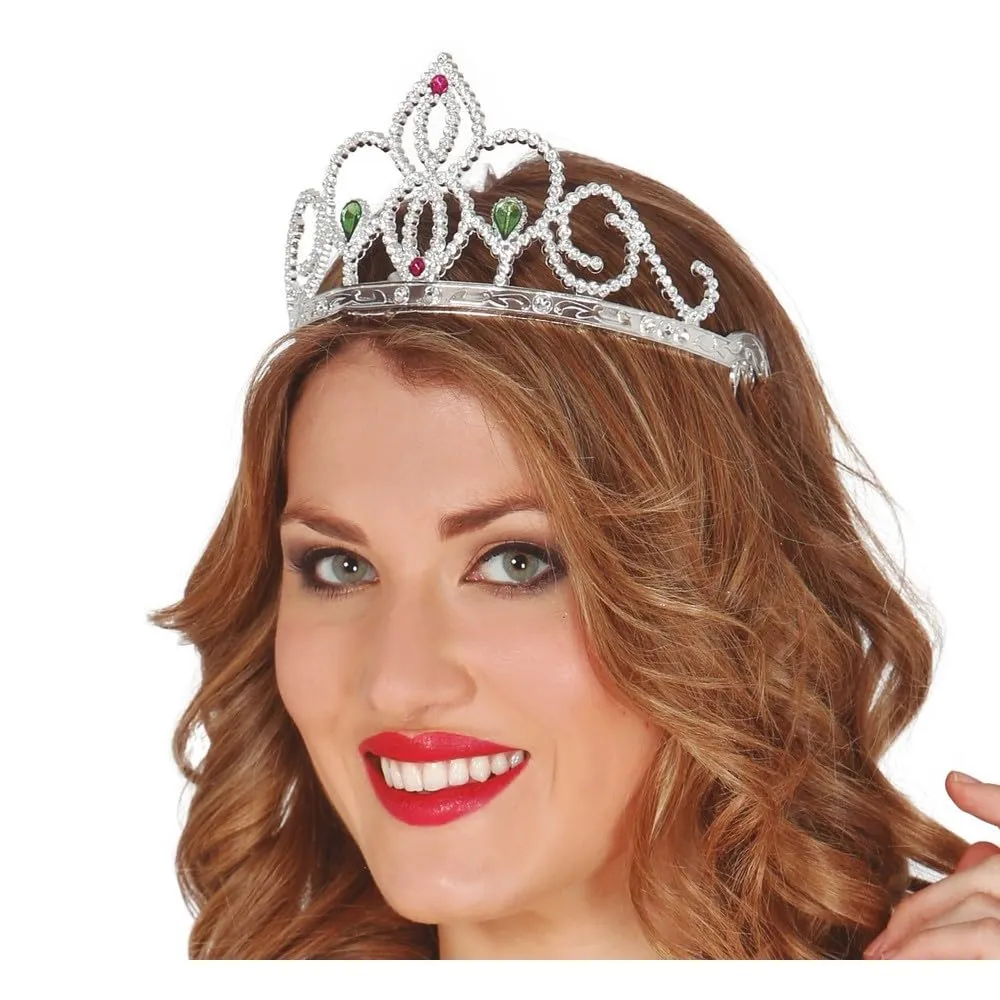 Fiestas Guirca GUI16819 diadema argento principessa