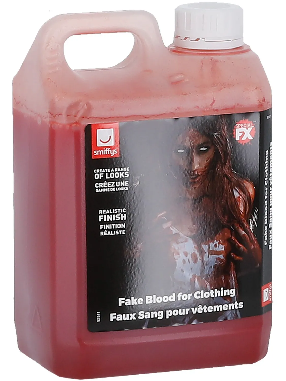Smiffys FX sangue finto per vestiti 2L realistico