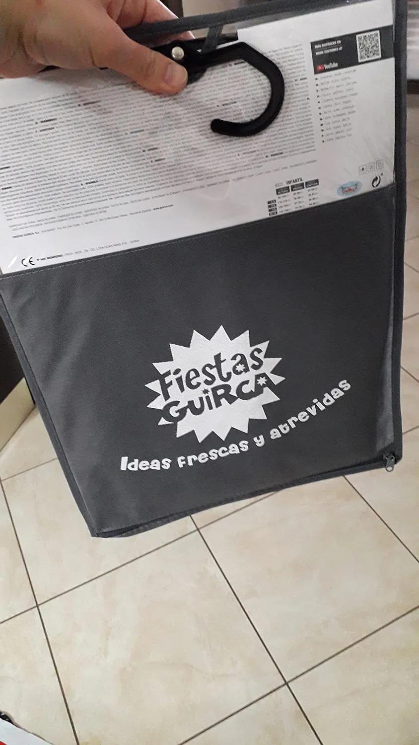 Guirca Poliziotta blu oro costume bambina 7-9 anni