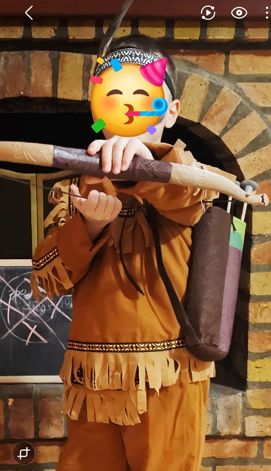 P'tit Clown 14046 Set Robin Hood Arco 3 Frecce Bambino