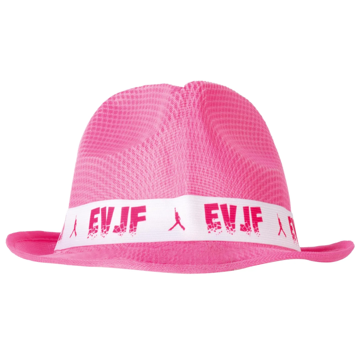 P'tit Clown Borsalino cappello EVJF rosa addio nubilato
