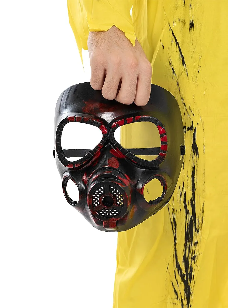Funidelia Morto Vivente Maschera Antigas grigia horror