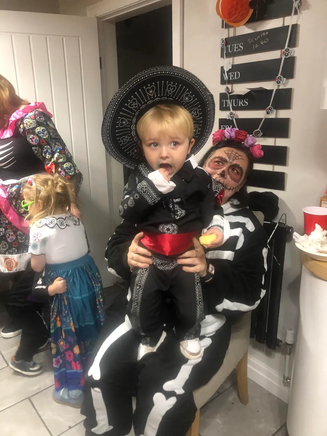 Funidelia Mariachi costume bambino con sombrero 3-4 anni