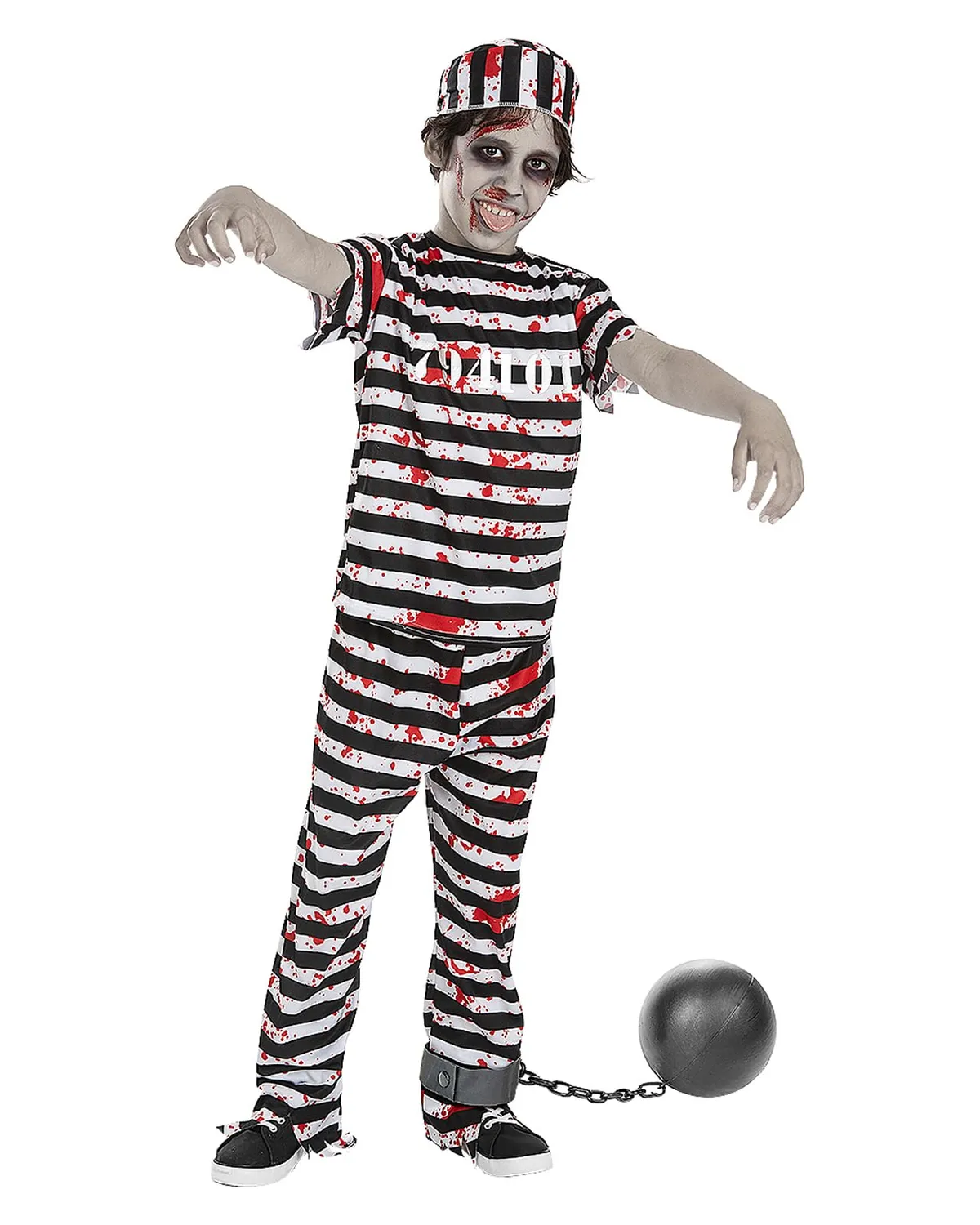 Funidelia Carcerato Zombie costume bambino nero