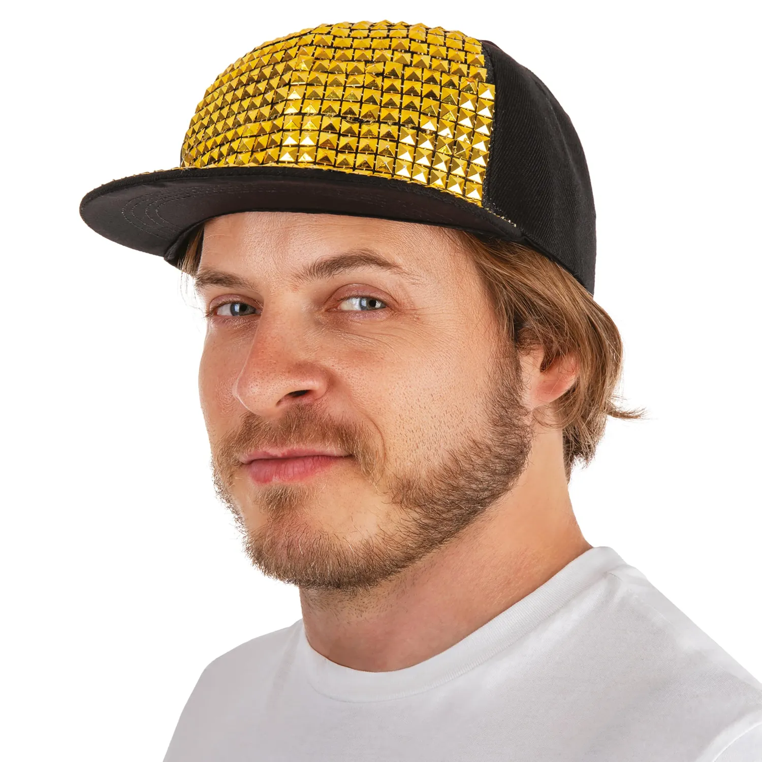 P'tit Clown re66639 cappello bling bling oro