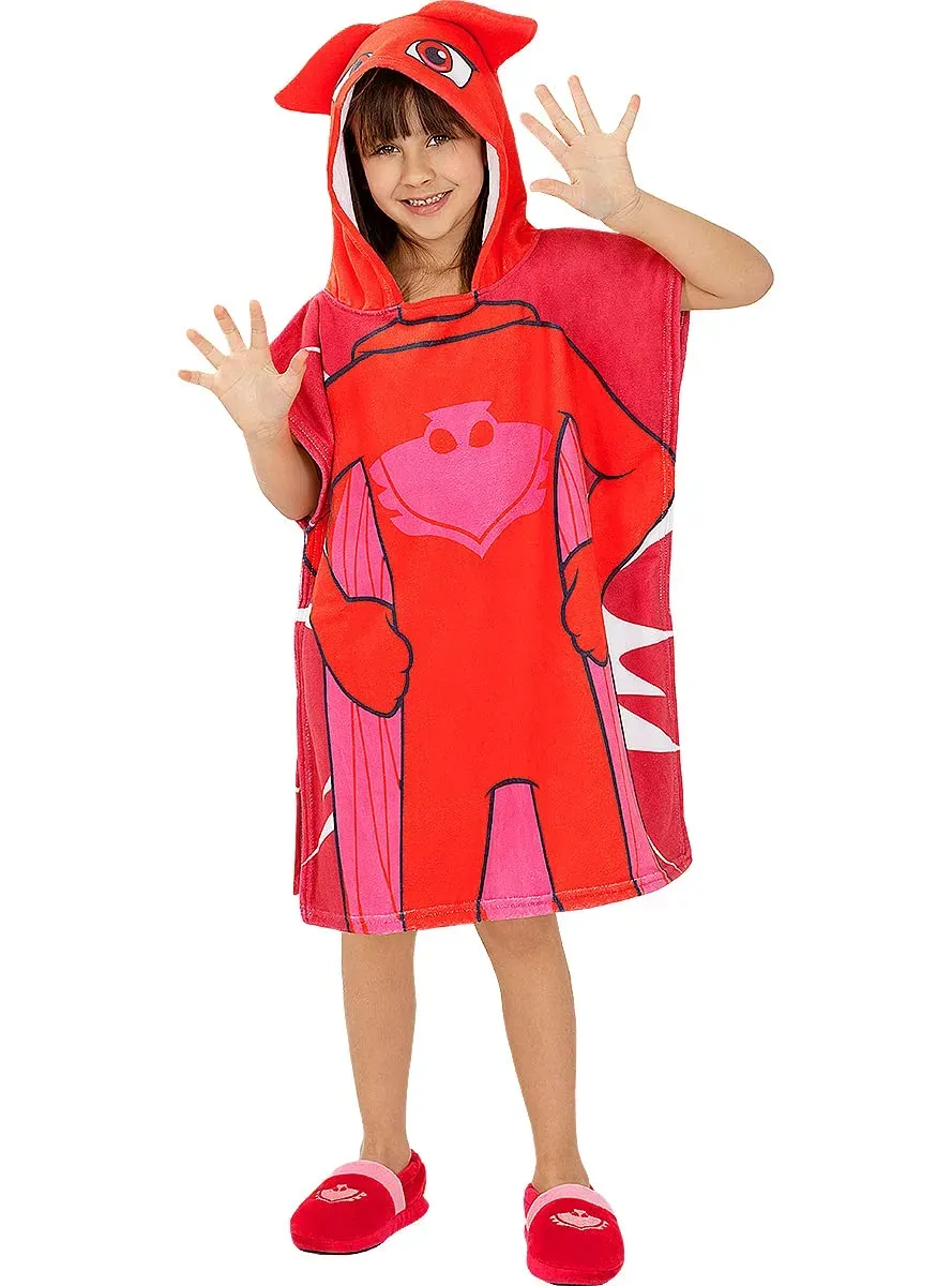 Funidelia Gufetta poncho mare bambina rosso