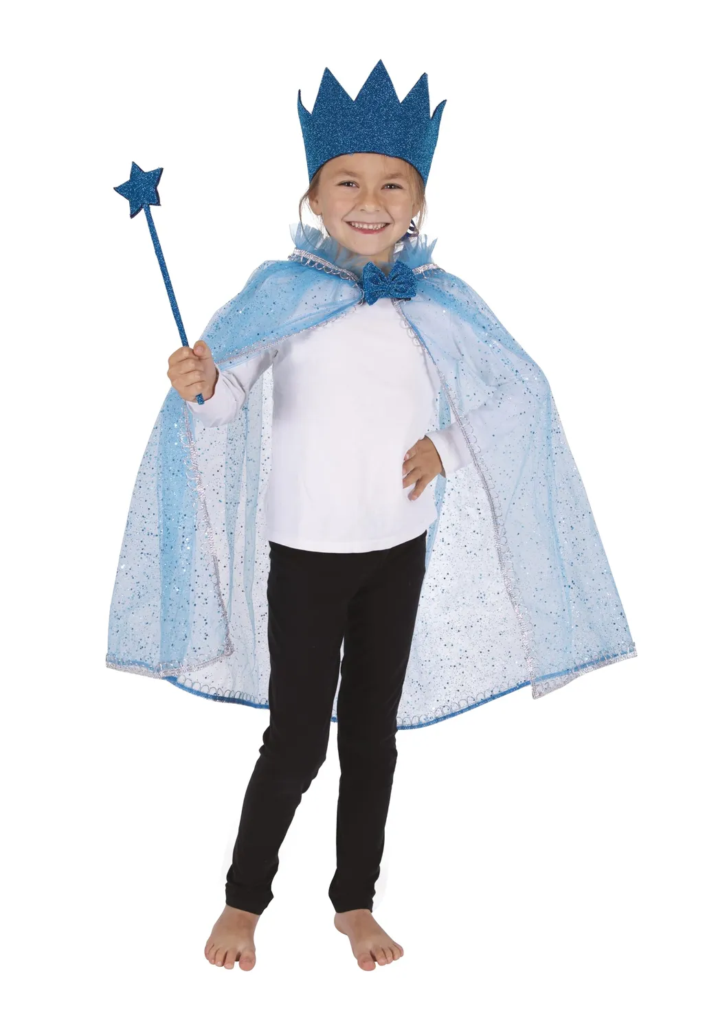 P'tit Clown Set Principessa Bambina Paillettes Corona