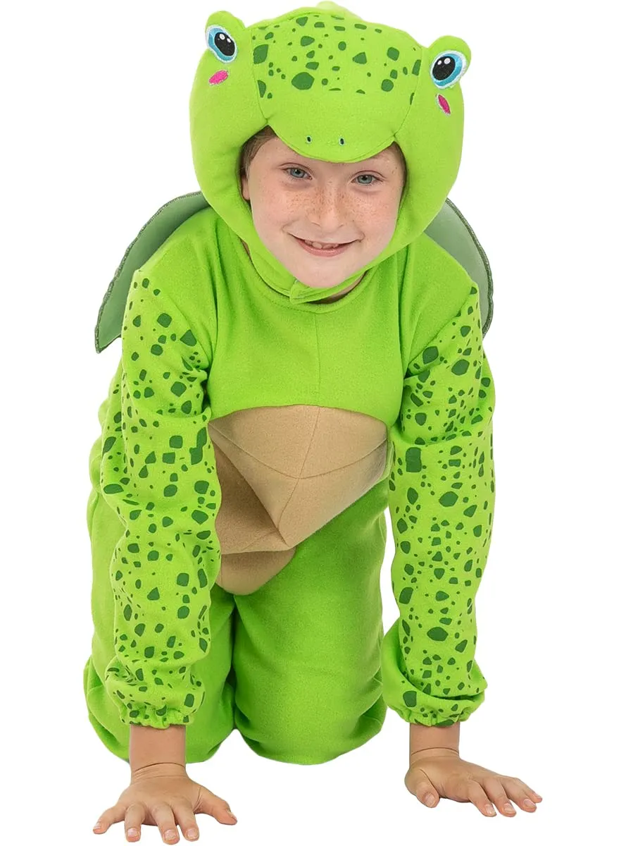 Funidelia Tartaruga Costume Bambino 5-6 Anni Verde