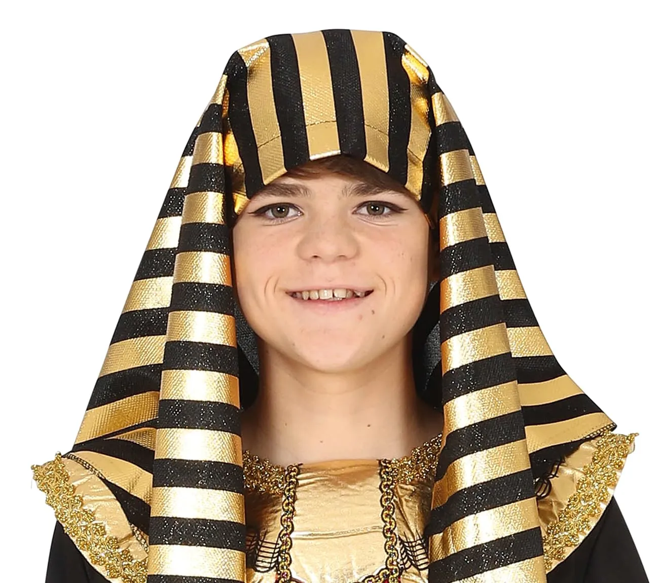 Guirca Costume Faraone Egiziano 14-16 Anni Multicolore