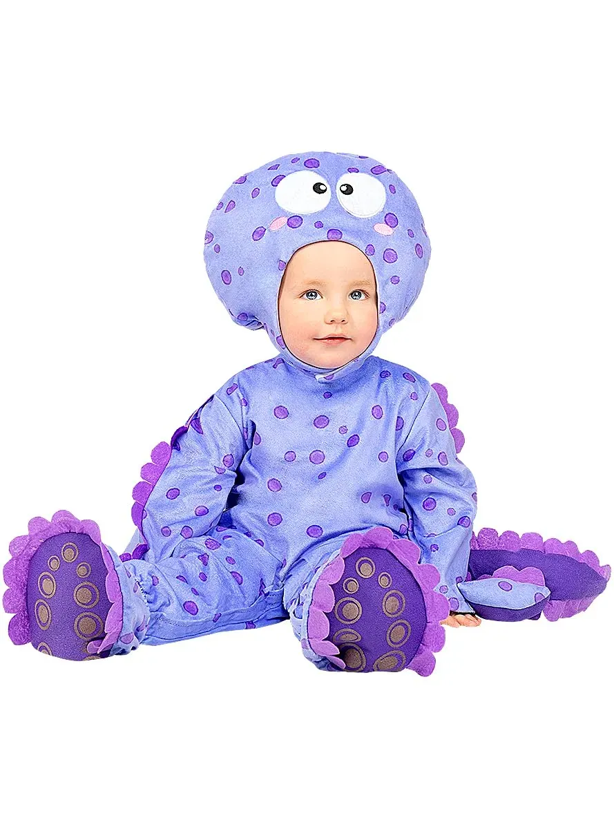 Funidelia Costume Polipo Viola 12-24 Mesi Neonati