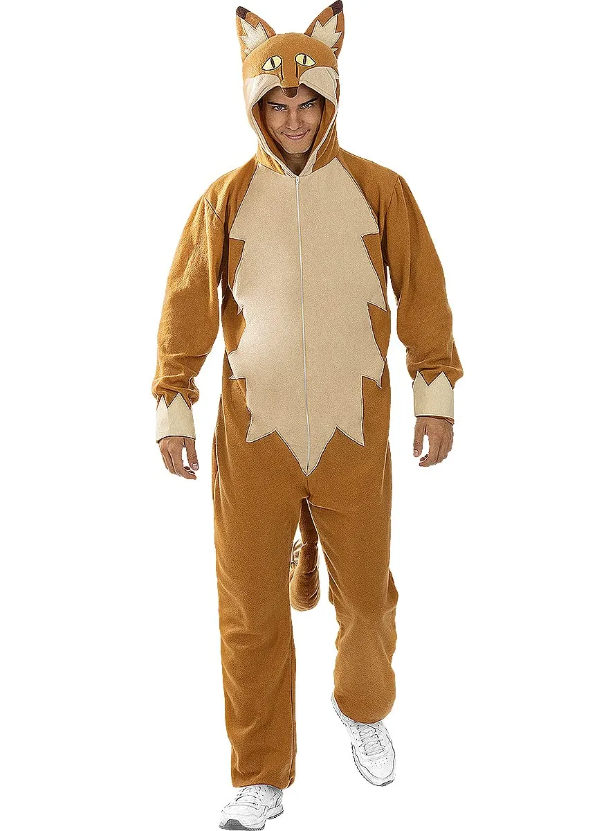 Funidelia Costume Volpe adulto L-XL marrone bosco