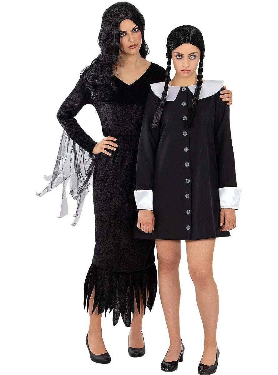 Funidelia Mercoledì Addams costume donna XXL nero