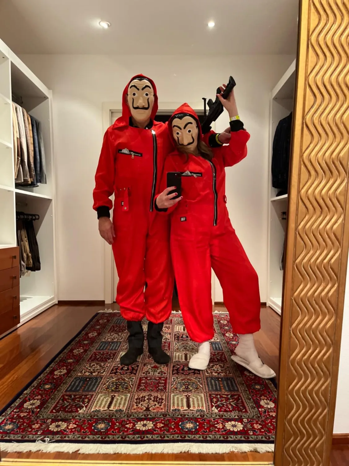 Funidelia La Casa di Carta Costume Rosso Tuta