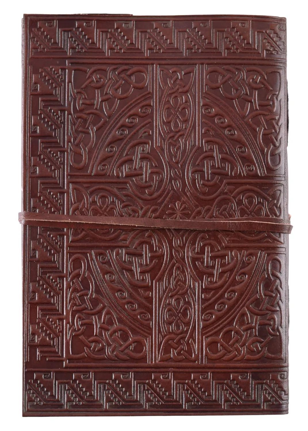 La Bottega di Merlino Agenda pelle medievale goffrata 210x140 mm