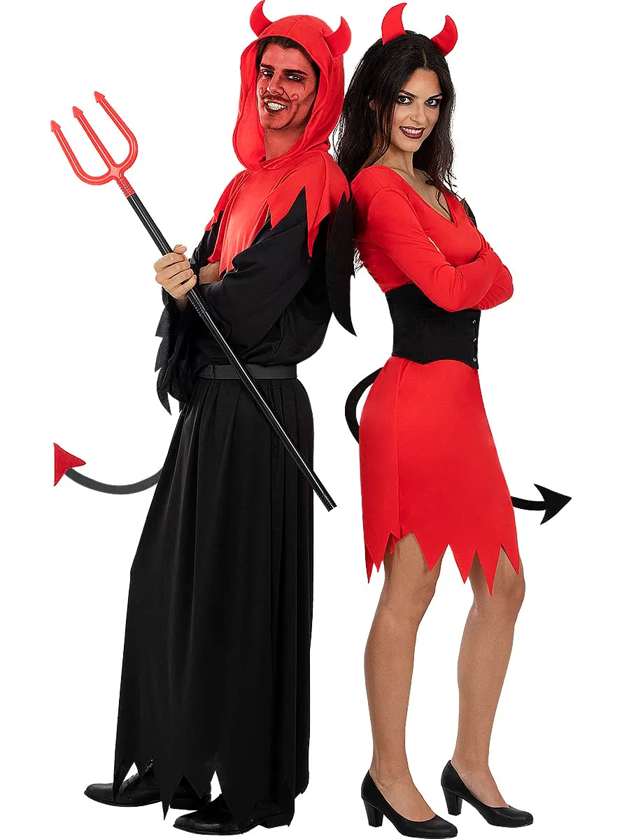 Funidelia Costume diavolo uomo XL rosso horror