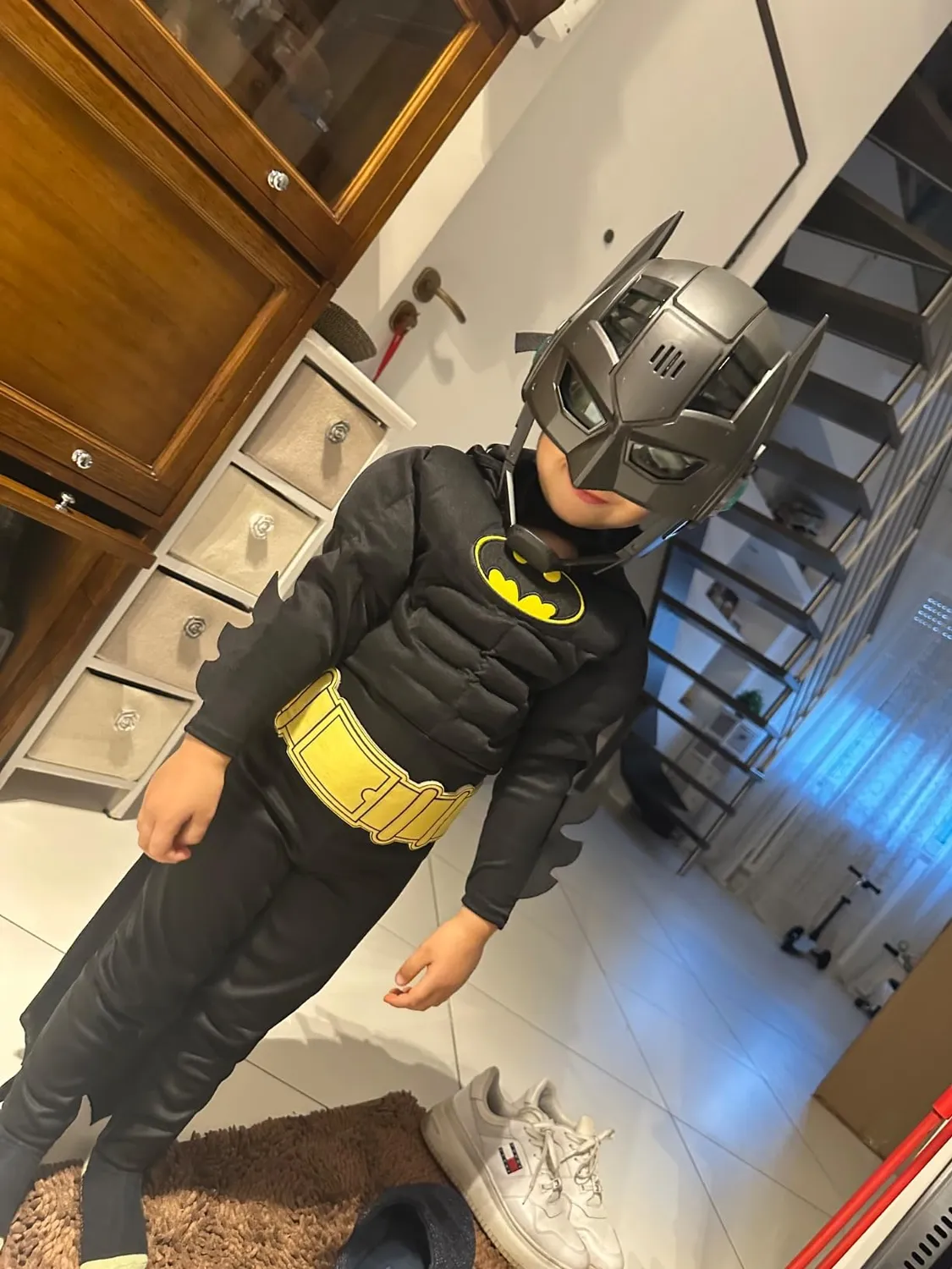 Funidelia Batman costume bambino 3-4 anni completo