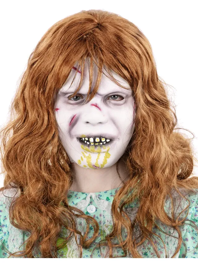 Smiffys Exorcist Regan maschera lattice horror