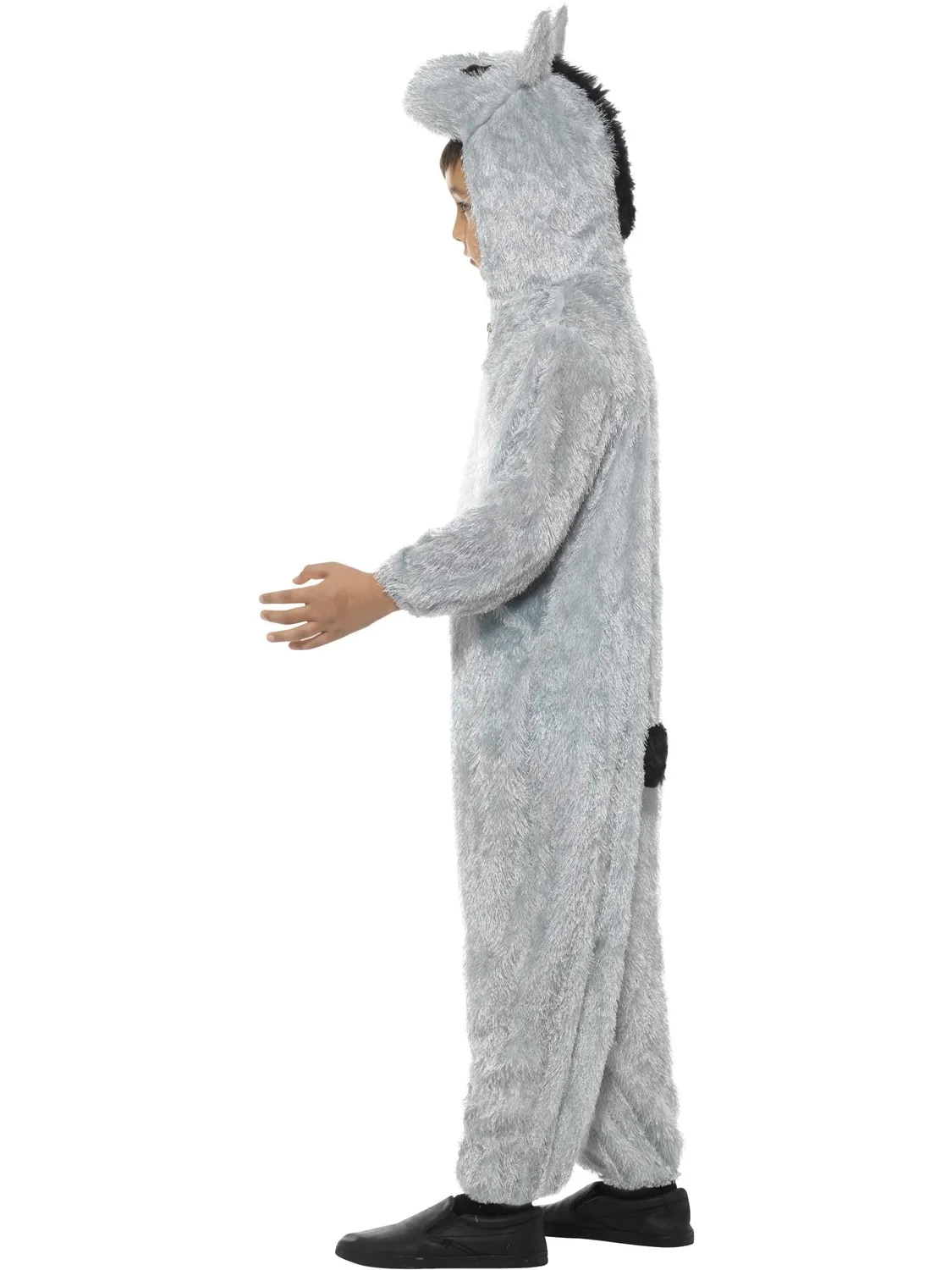 Smiffys Donkey costume asinello bambino grigio
